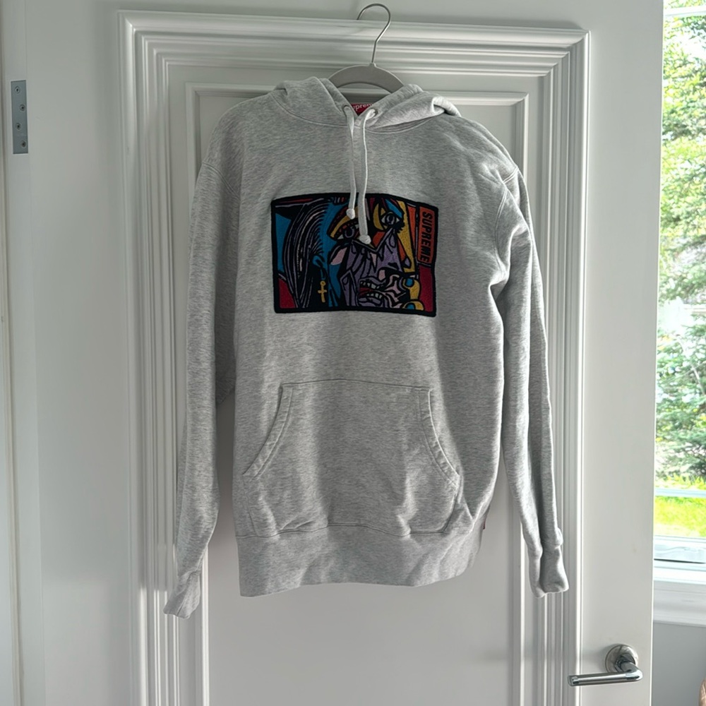 Supreme Picasso Weeping Woman Chainstitch Hooded Sweatshirt